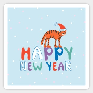 New Year tiger Sticker